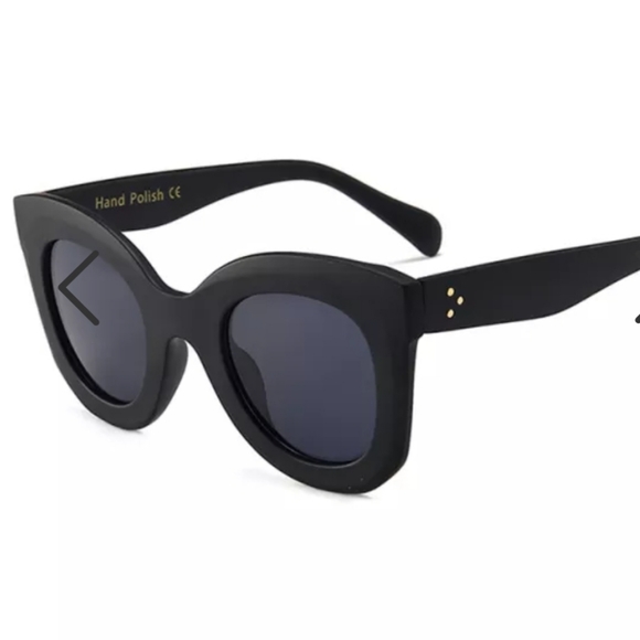 OVERSIZED DESIGNER STYLE SUNGLASSES 🕶😎Comes with SOFT CASE SHOWN - Picture 2 of 5